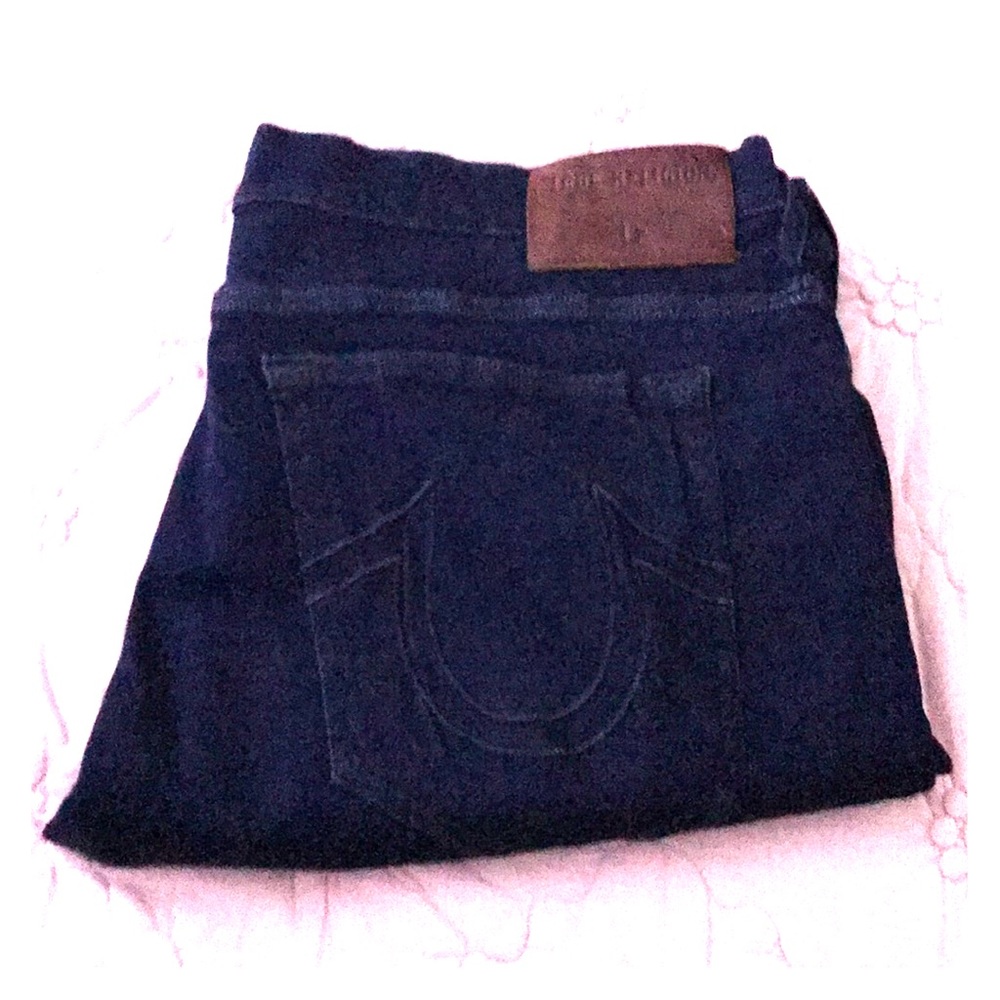 Blue Rinsed True Religion Jeans